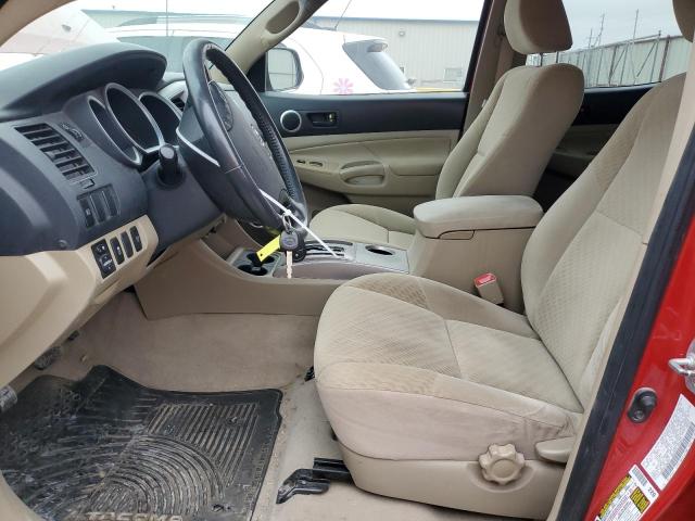 3TMJU4GN6AM102953 - 2010 TOYOTA TACOMA DOUBLE CAB PRERUNNER RED photo 7