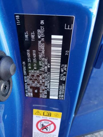 JTJBARBZ9K2203673 - 2019 LEXUS NX 300 BASE Mavi foto 12