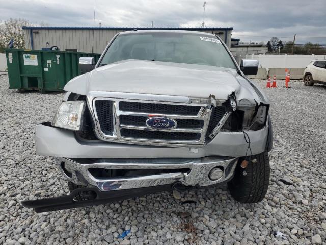 1FTPX14V08FB70857 - 2008 FORD F150 SILVER photo 5