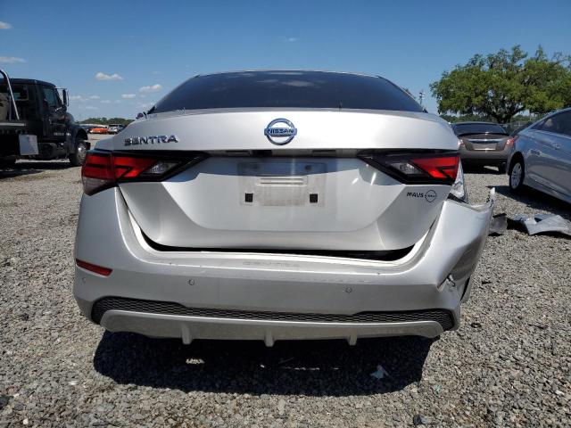 3N1AB8BV4NY235412 - 2022 NISSAN SENTRA S SILVER photo 6