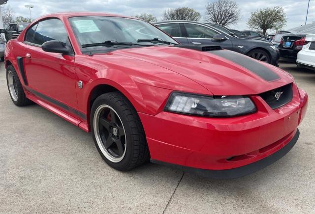 1FAFP42R74F176058 - 2004 FORD MUSTANG MACH I RED photo 1