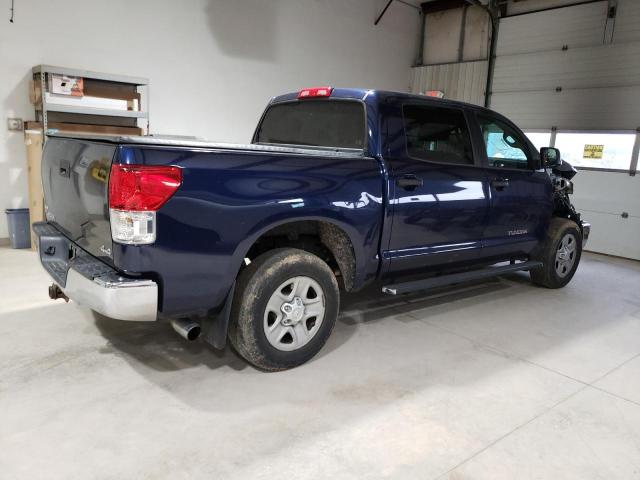 5TFDY5F19DX309597 - 2013 TOYOTA TUNDRA CREWMAX SR5 BLUE photo 3