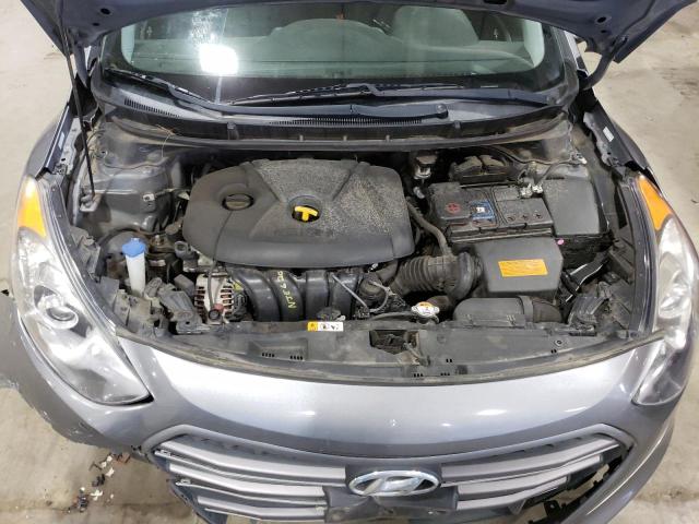 KMHD35LH9GU287053 - 2016 HYUNDAI ELANTRA GT GRAY photo 11