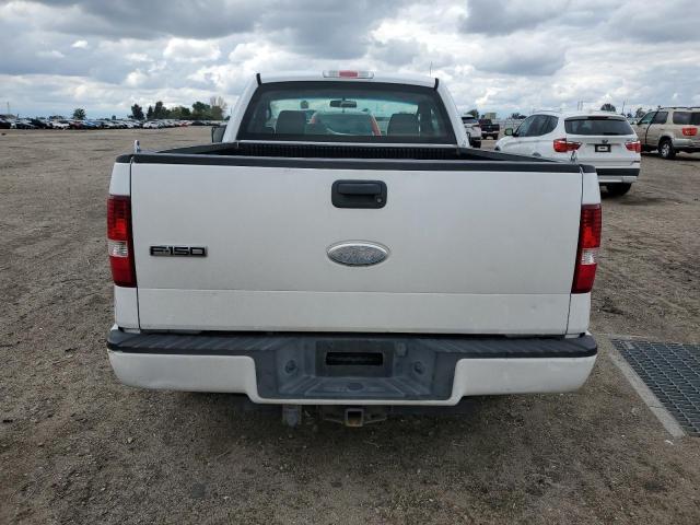 1FTRF12228KB81970 - 2008 FORD F150 WHITE photo 6