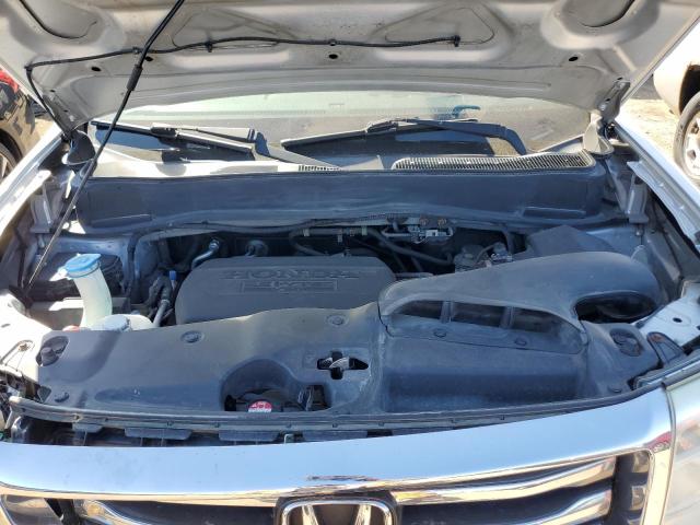 5FNYF4H53CB001853 - 2012 HONDA PILOT EXL SILVER photo 12