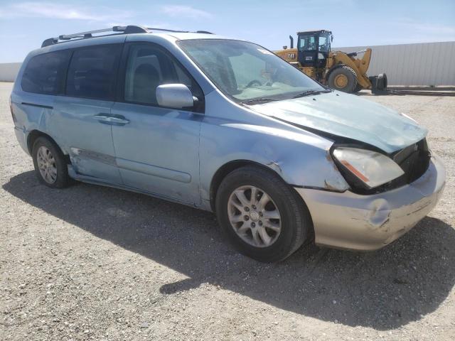 KNDMB233866081994 - 2006 KIA SEDONA EX BLUE photo 4