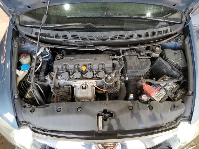 2HGFA1F66BH510250 - 2011 HONDA CIVIC LX-S BLUE photo 11