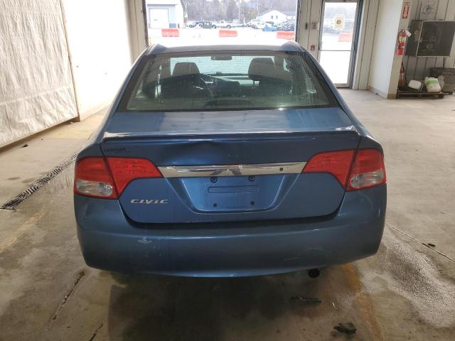 2HGFA1F66BH510250 - 2011 HONDA CIVIC LX-S BLUE photo 6