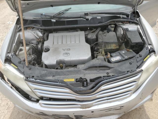 4T3BK3BB5AU043457 - 2010 TOYOTA VENZA SILVER photo 11