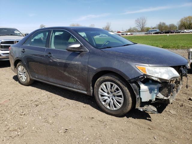 4T4BF1FK5ER363188 - 2014 TOYOTA CAMRY L GRAY photo 4