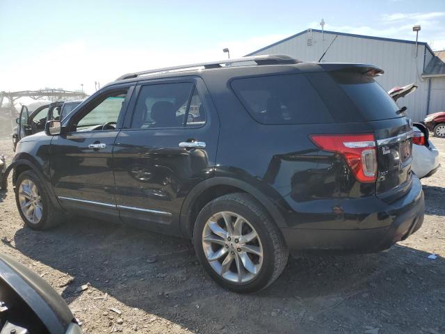 1FM5K8D88DGA11416 - 2013 FORD EXPLORER XLT BLACK photo 2