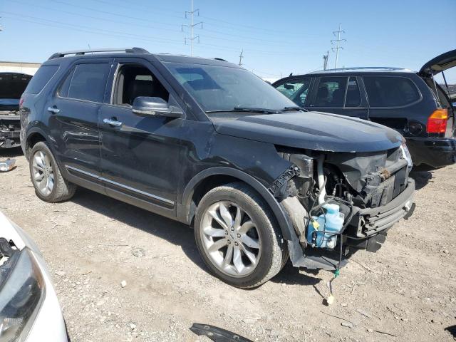 1FM5K8D88DGA11416 - 2013 FORD EXPLORER XLT BLACK photo 4