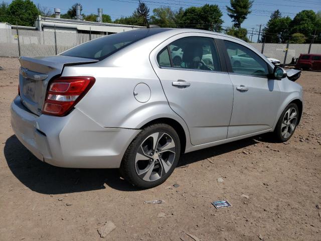 1G1JF5SB4H4141469 - 2017 CHEVROLET SONIC PREMIER SILVER photo 3