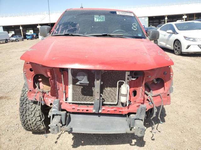 1GCDT43E588219797 - 2008 CHEVROLET COLORADO LT RED photo 5