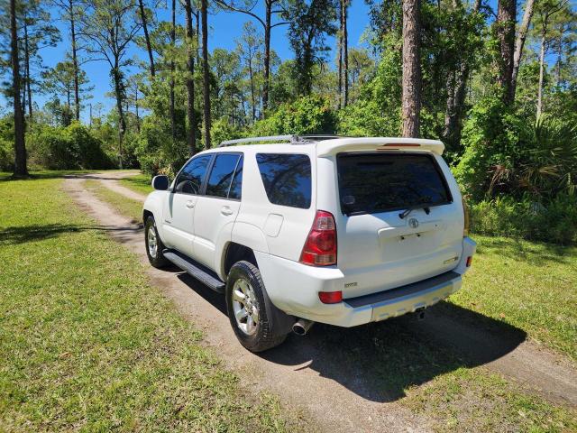 JTEZU14R858033407 - 2005 TOYOTA 4RUNNER SR5 WHITE photo 3