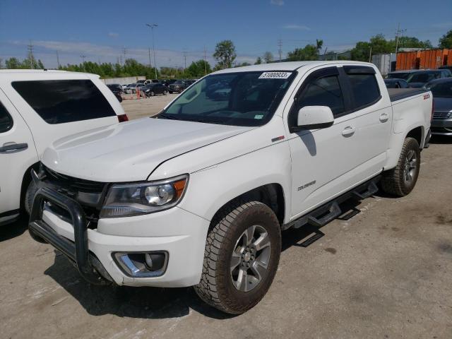 1GCPTDE12J1189566 - 2018 CHEVROLET COLORADO Z71 WHITE photo 1