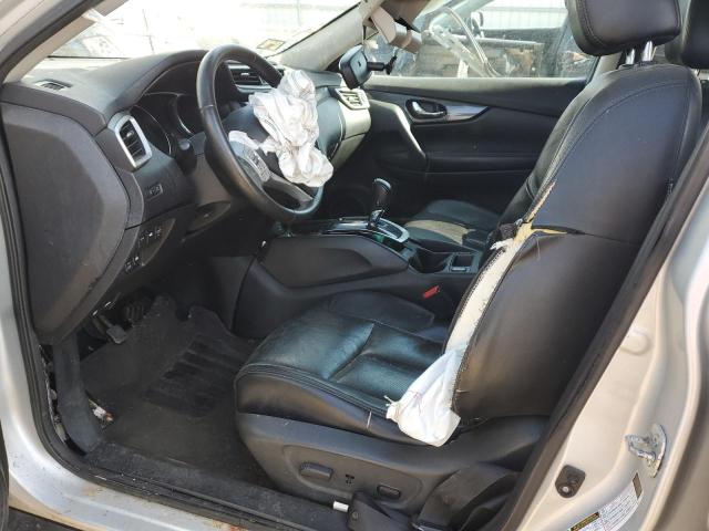 5N1AT2MVXFC816813 - 2015 NISSAN ROGUE S SILVER photo 7