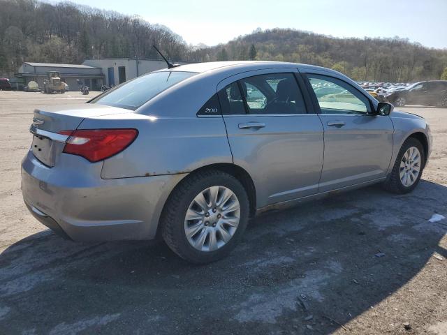 1C3CCBAG7DN736264 - 2013 CHRYSLER 200 LX SILVER photo 3