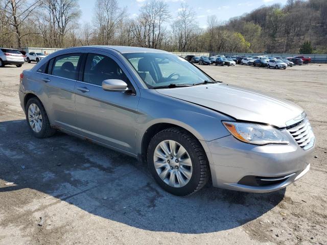 1C3CCBAG7DN736264 - 2013 CHRYSLER 200 LX SILVER photo 4