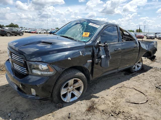 1C6RR7MT8GS409086 - 2016 RAM 1500 SPORT BLACK photo 1