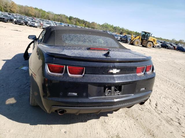 2G1FB3D33D9128487 - 2013 CHEVROLET CAMARO LT BLACK photo 6