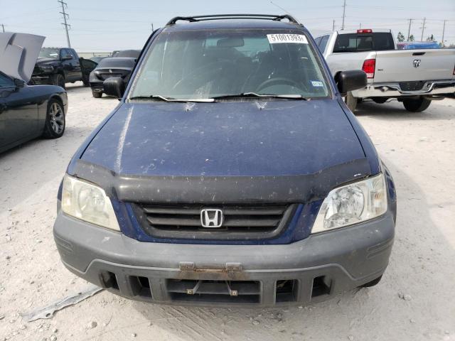 JHLRD1853VC061482 - 1997 HONDA CR-V LX BLUE photo 5