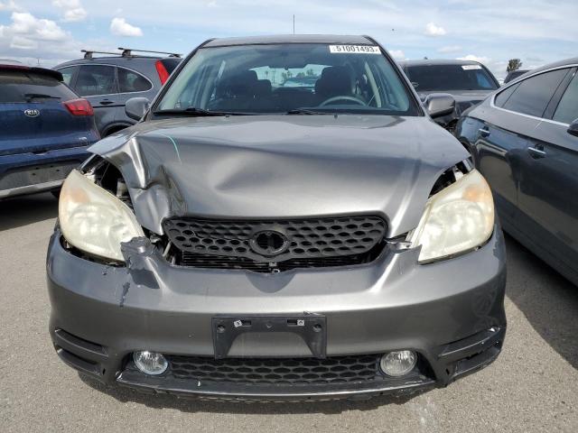 2T1KR32E24C202567 - 2004 TOYOTA COROLLA MA XR GRAY photo 5