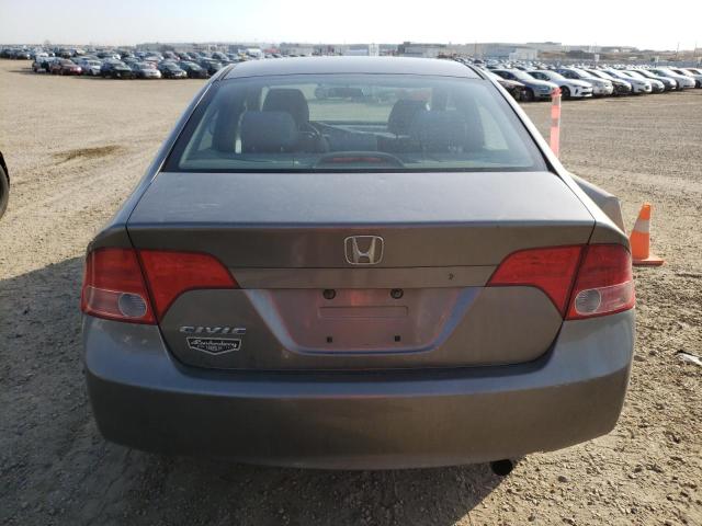 1HGFA16356L807704 - 2006 HONDA CIVIC DX VP GRAY photo 6