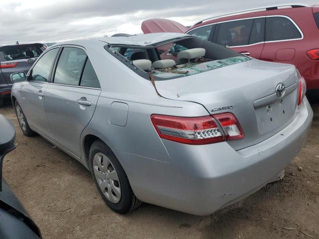 4T1BF3EK5BU604783 - 2011 TOYOTA CAMRY BASE Серебристый фото 2