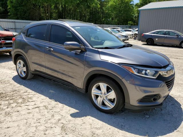 3CZRU5H74KM721944 - 2019 HONDA HR-V EXL GRAY photo 4