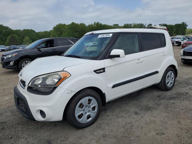 KNDJT2A50D7768690 - 2013 KIA SOUL WHITE photo 1