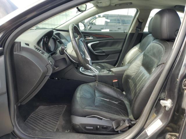 W04GS5EC7B1138439 - 2011 BUICK REGAL CXL BLACK photo 7