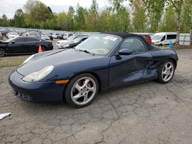 WP0CB2985YU663760 - 2000 PORSCHE BOXSTER S BLUE photo 1