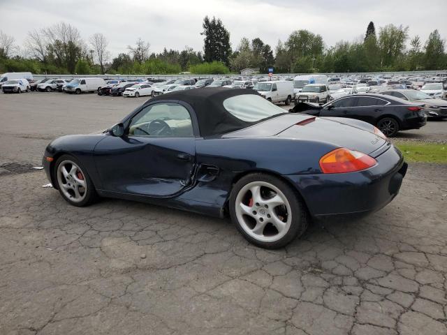 WP0CB2985YU663760 - 2000 PORSCHE BOXSTER S BLUE photo 2