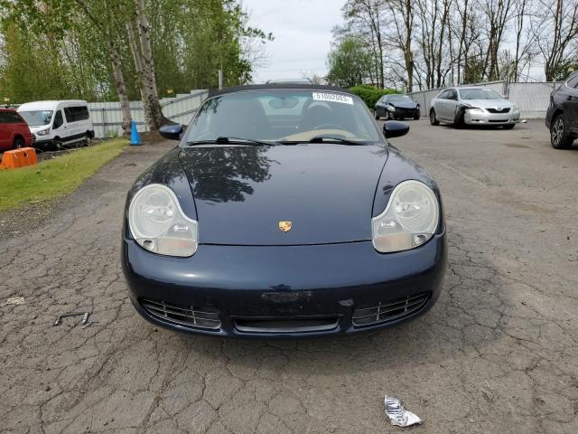 WP0CB2985YU663760 - 2000 PORSCHE BOXSTER S BLUE photo 5