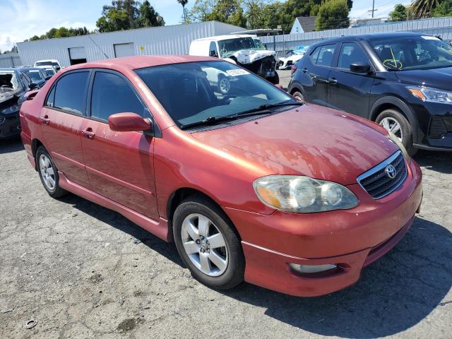 1NXBR32E67Z805640 - 2007 TOYOTA COROLLA CE RED photo 4