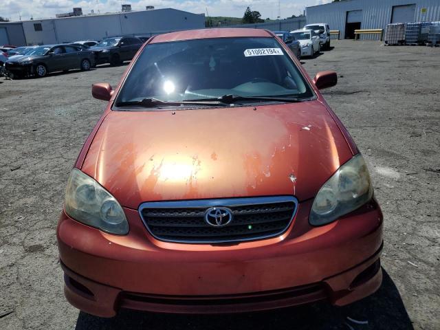 1NXBR32E67Z805640 - 2007 TOYOTA COROLLA CE RED photo 5