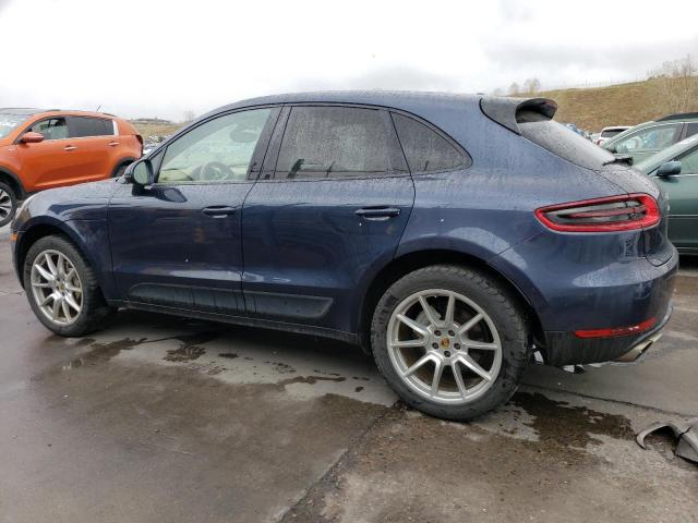 WP1AB2A56FLB65139 - 2015 PORSCHE MACAN S BLUE photo 2