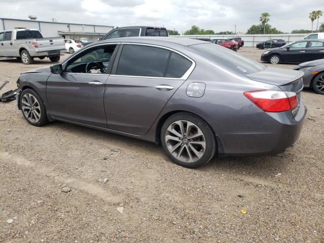 1HGCR2F51EA152227 - 2014 HONDA ACCORD SPORT GRAY photo 2