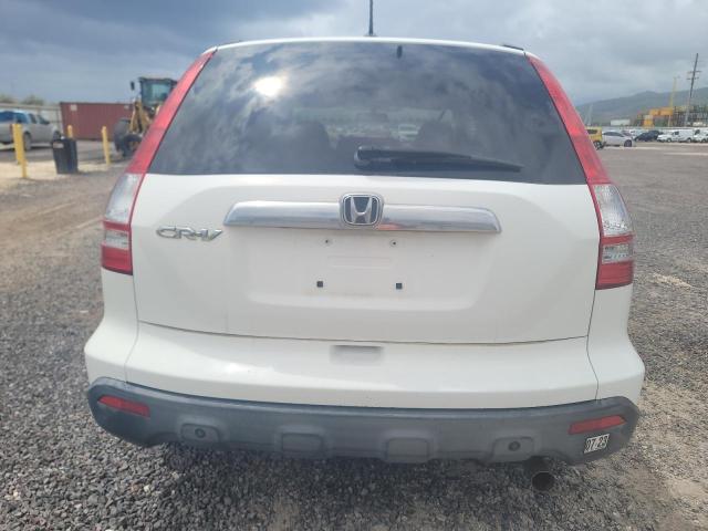 JHLRE38767C066012 - 2007 HONDA CRV EXL WHITE photo 6