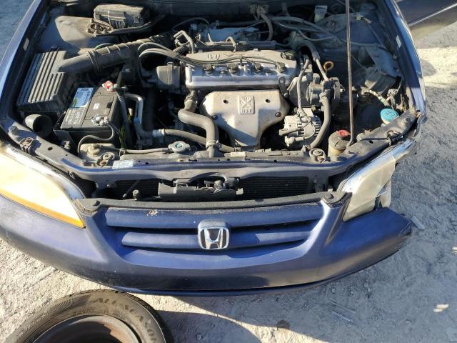 1HGCG55472A167620 - 2002 HONDA ACCORD LX BLUE photo 11