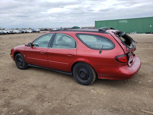 1FAFP58S4XG131044 - 1999 FORD TAURUS SE COMFORT RED photo 2