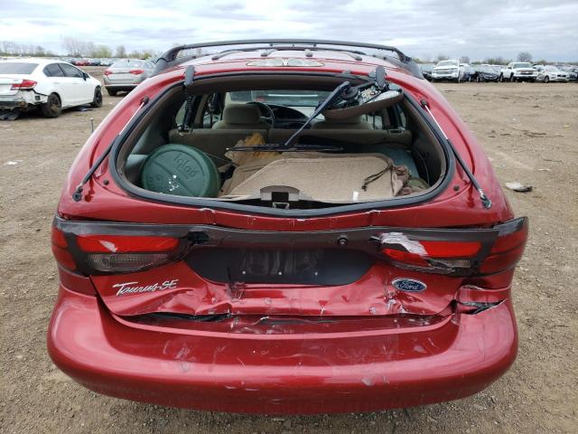 1FAFP58S4XG131044 - 1999 FORD TAURUS SE COMFORT RED photo 6