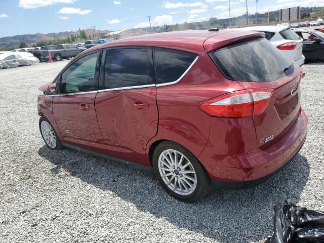 1FADP5CU3FL107176 - 2015 FORD C-MAX PREMIUM SEL BURGUNDY photo 2