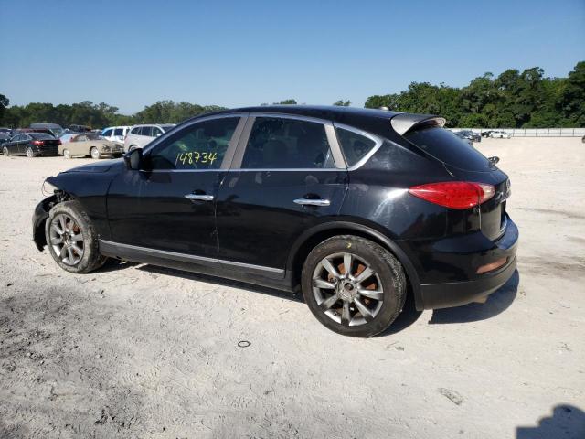 JNKAJ09E18M300262 - 2008 INFINITI EX35 BASE შავი ფოტო 2