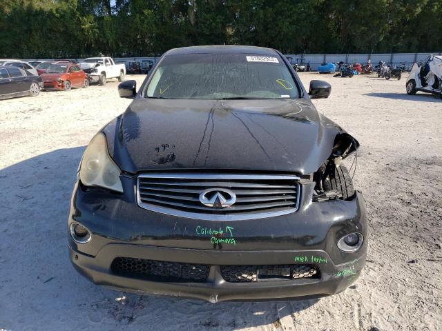 JNKAJ09E18M300262 - 2008 INFINITI EX35 BASE შავი ფოტო 5