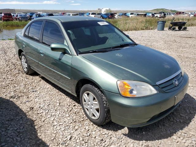 2HGES16563H583698 - 2003 HONDA CIVIC LX GREEN photo 4