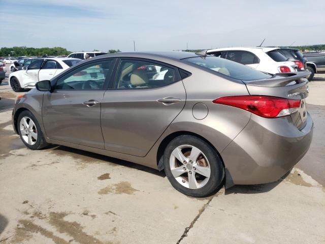 5NPDH4AE3DH388541 - 2013 HYUNDAI ELANTRA GLS BROWN photo 2