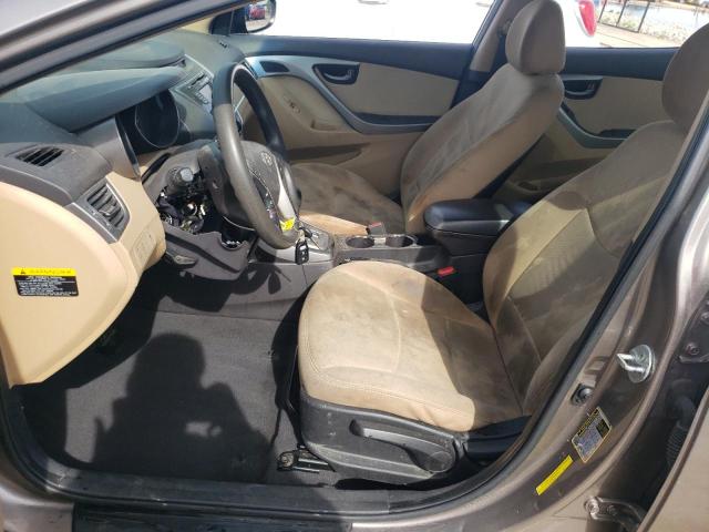 5NPDH4AE3DH388541 - 2013 HYUNDAI ELANTRA GLS BROWN photo 7