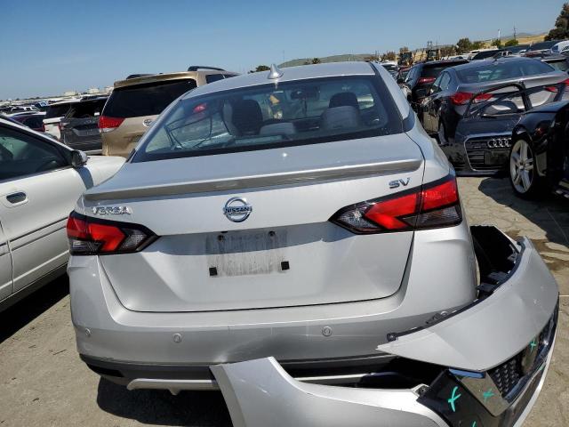 3N1CN8EV7LL847741 - 2020 NISSAN VERSA SV SILVER photo 6